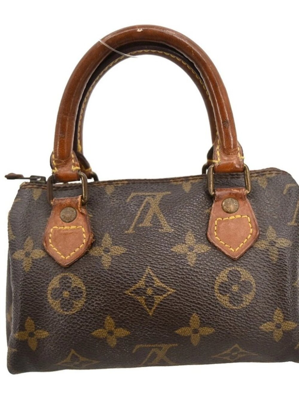 LOUIS VUITTON MINI SPEEDY HANDBAG MONOGRAM - Picture 2 of 13